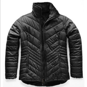 Black reversible the north face jacket
